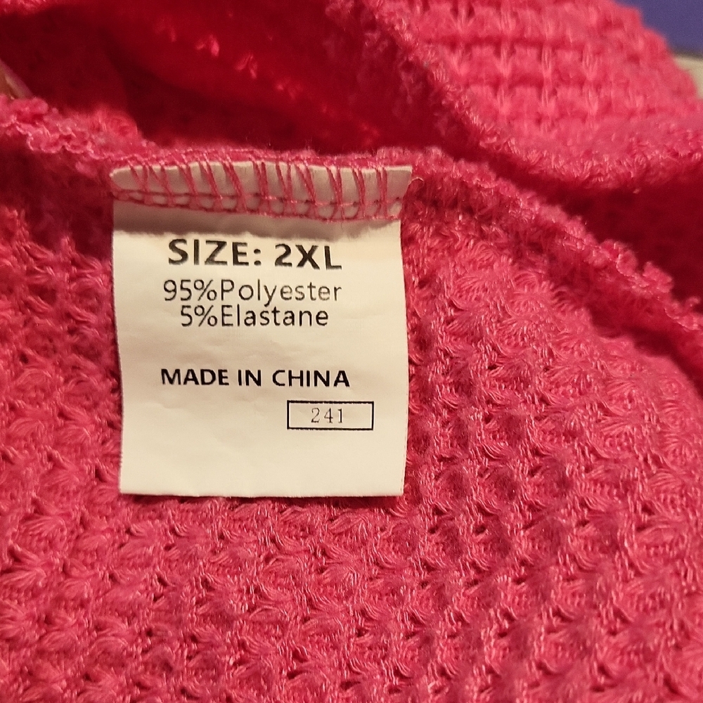 Pink Button-Up Sweater - Picture 7 of 8